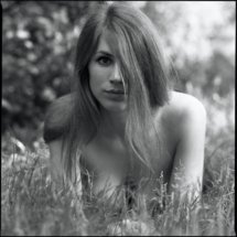 Lily by Artem Stisovyak black and white
